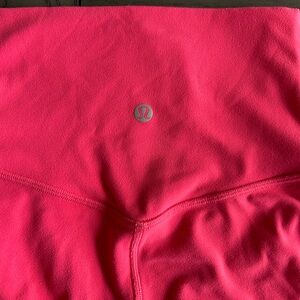 lululemon pink leggings